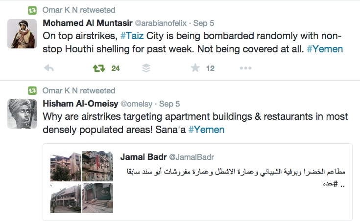 Saud Bombing Yemen