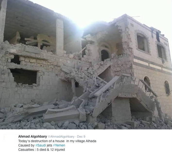 Saud Bombing Yemen