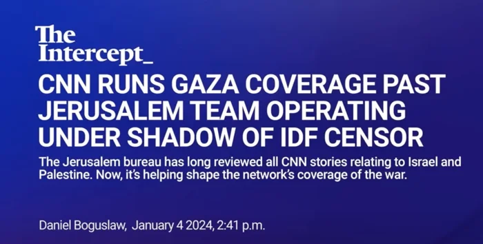 Report-Alleges-Cnn-Runs-Gaza-Coverage-Through-Jerusalem-Team